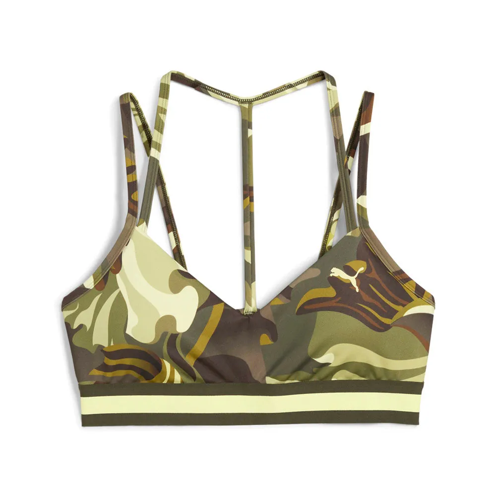 Floral Ribbon Low-Support Bra sold by Shoebacca