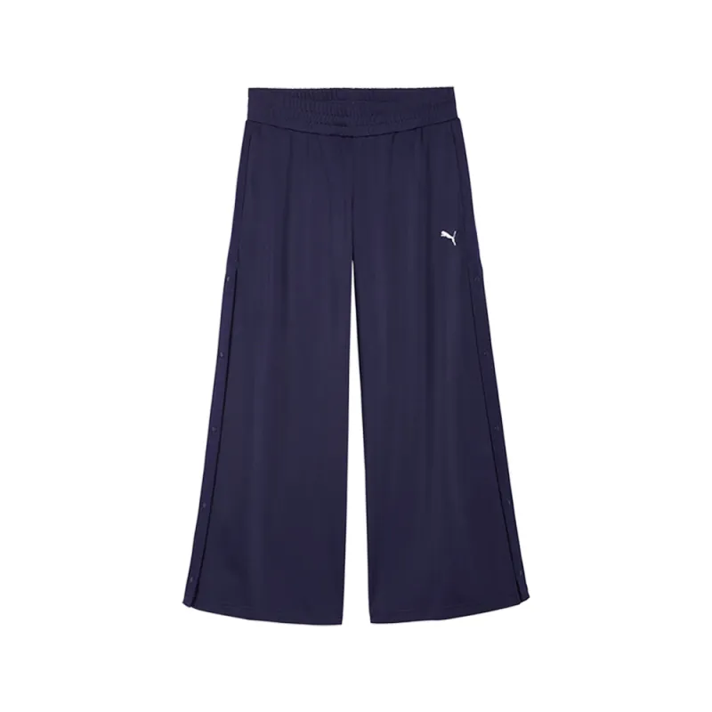Wardrobe Essentials Low Rise Popper Pants made by Puma