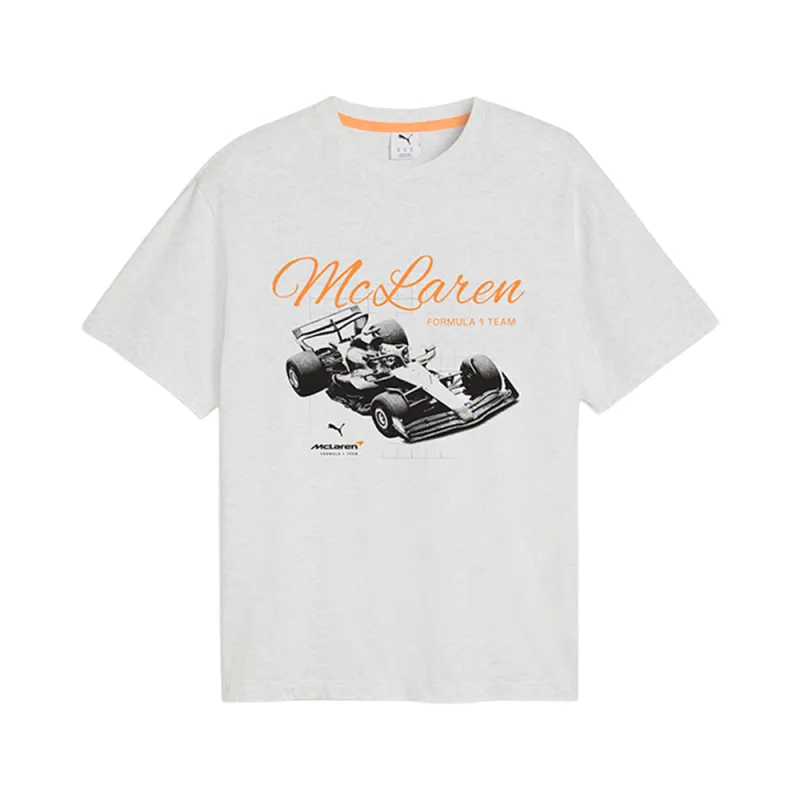 Mclaren Graphic Crew Neck Short Sleeve T-Shirt made by Puma