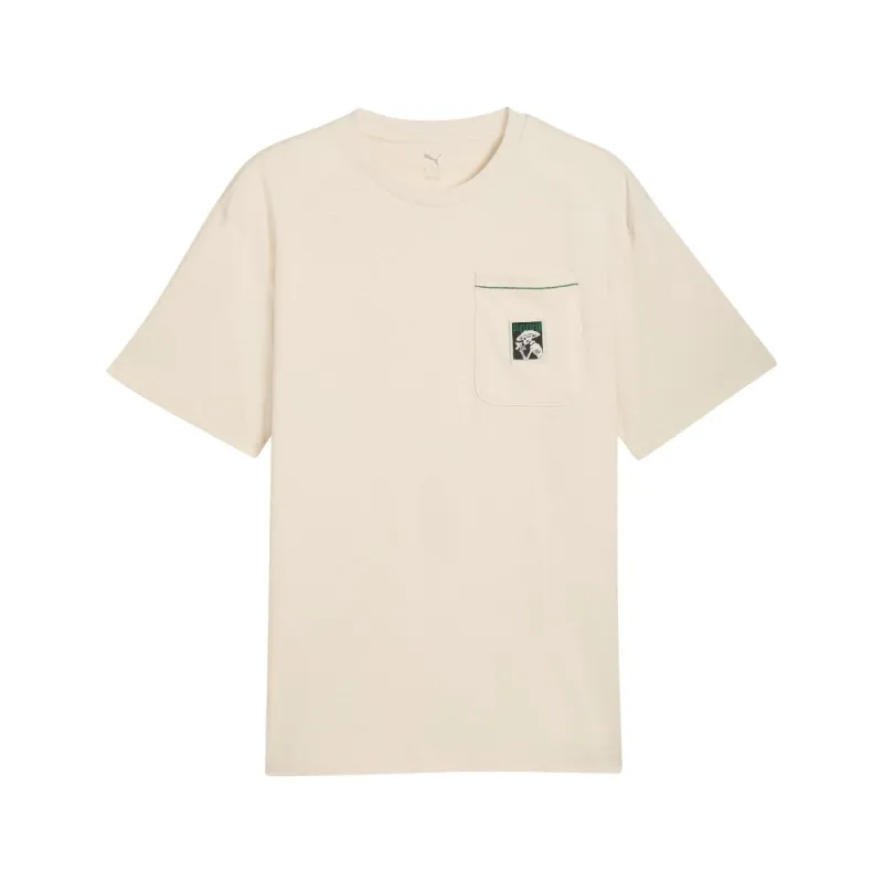 Wardrobe Essentials Dia De Muertos Relaxed Crew Neck Short Sleeve T-Shirt made by Puma