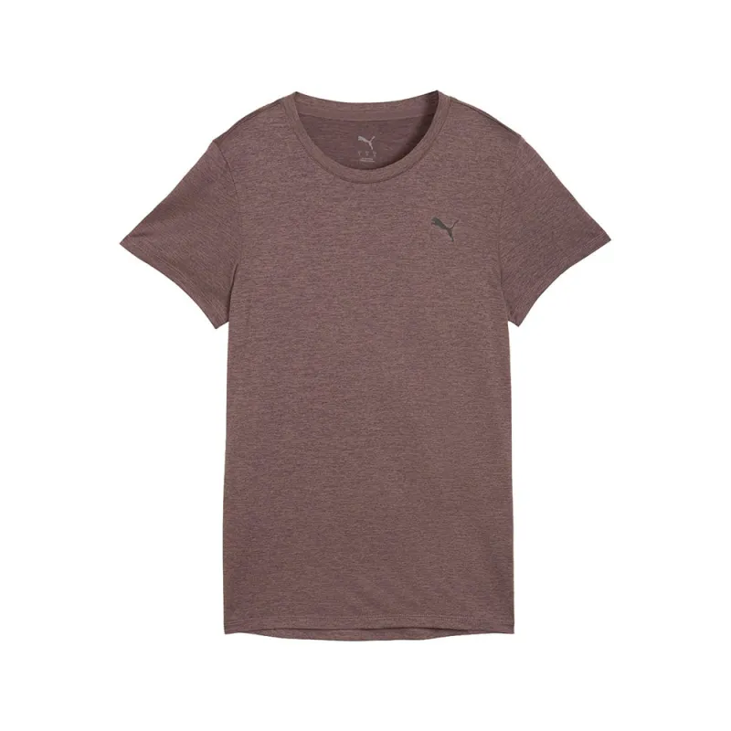 Train All Day Essentials Heather Crew Neck Short Sleeve Athletic T-Shirt made by Puma