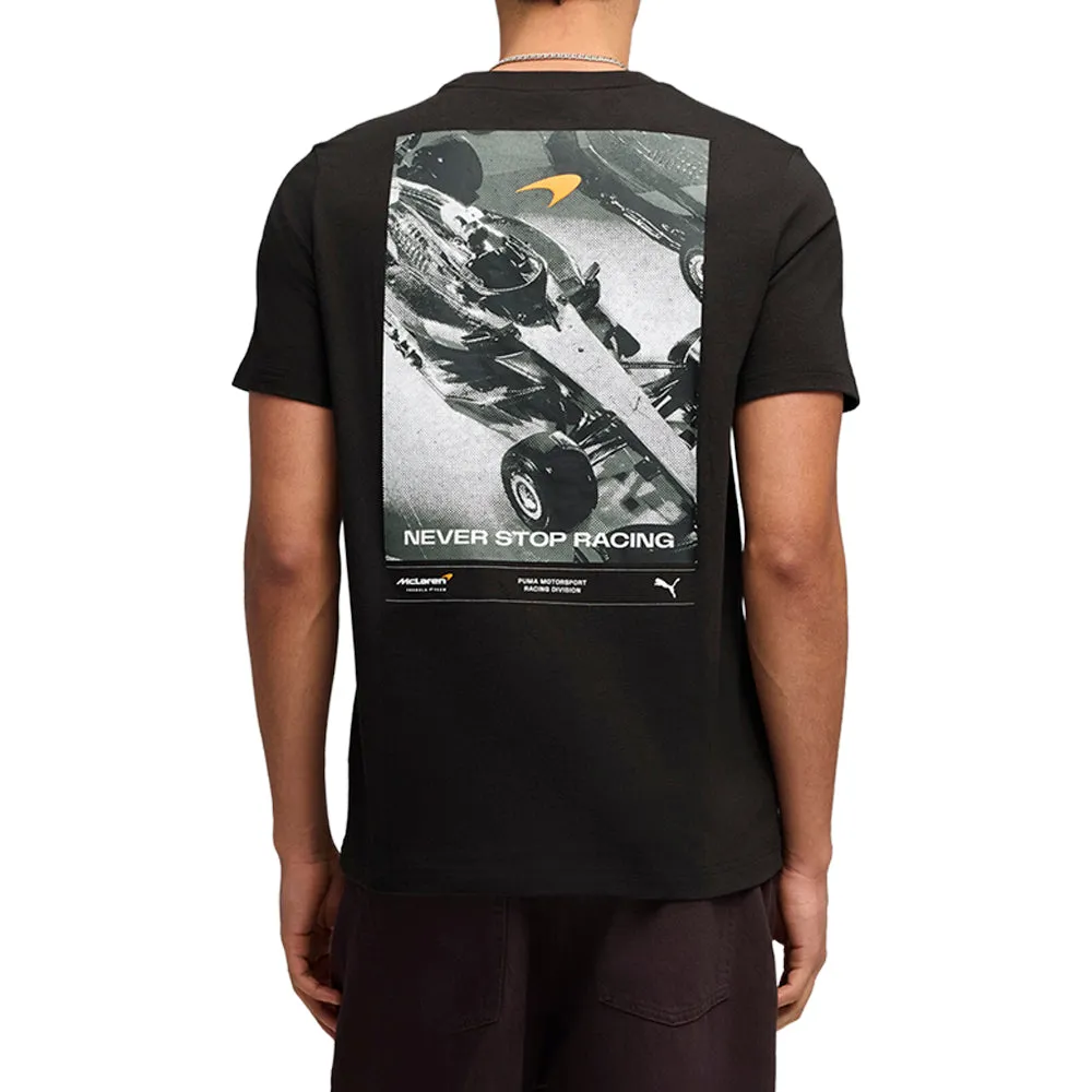 Mclaren Racing Graphic Crew Neck Short Sleeve T-Shirt sold by Shoebacca product image thumbnail 4