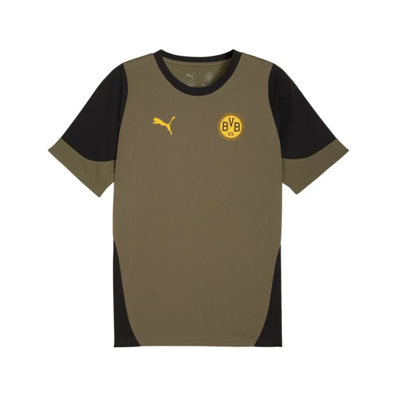 BVB Training Crew Neck Short Sleeve Soccer Jersey made by Puma