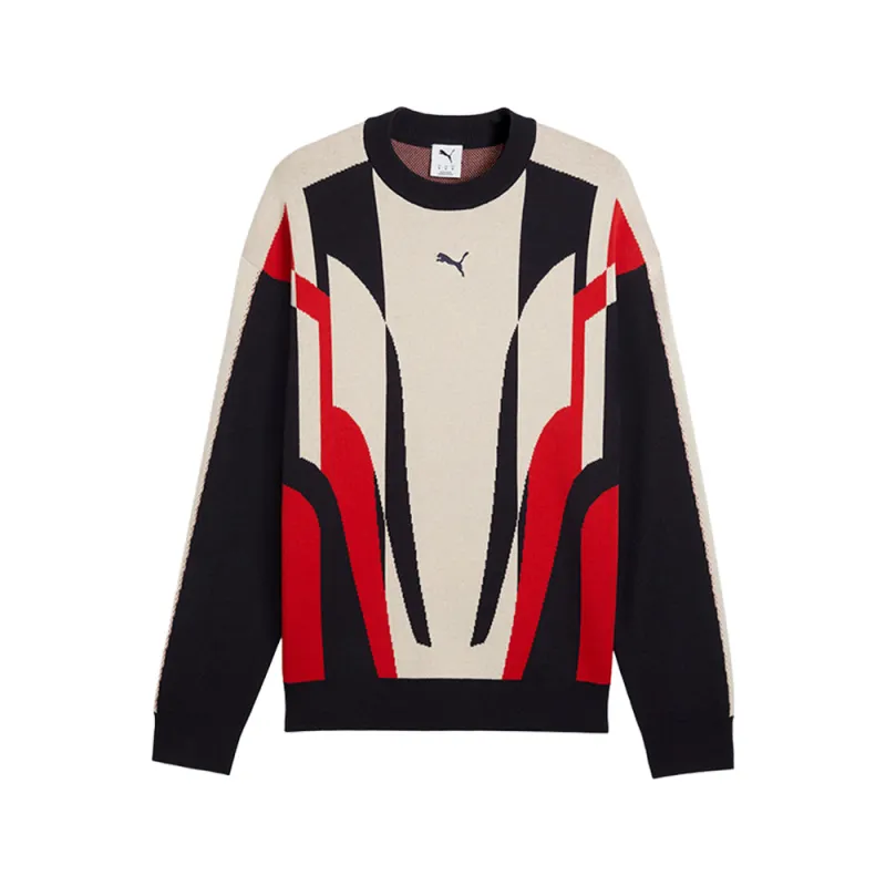 T7 Relaxed Knitted Sweater made by Puma