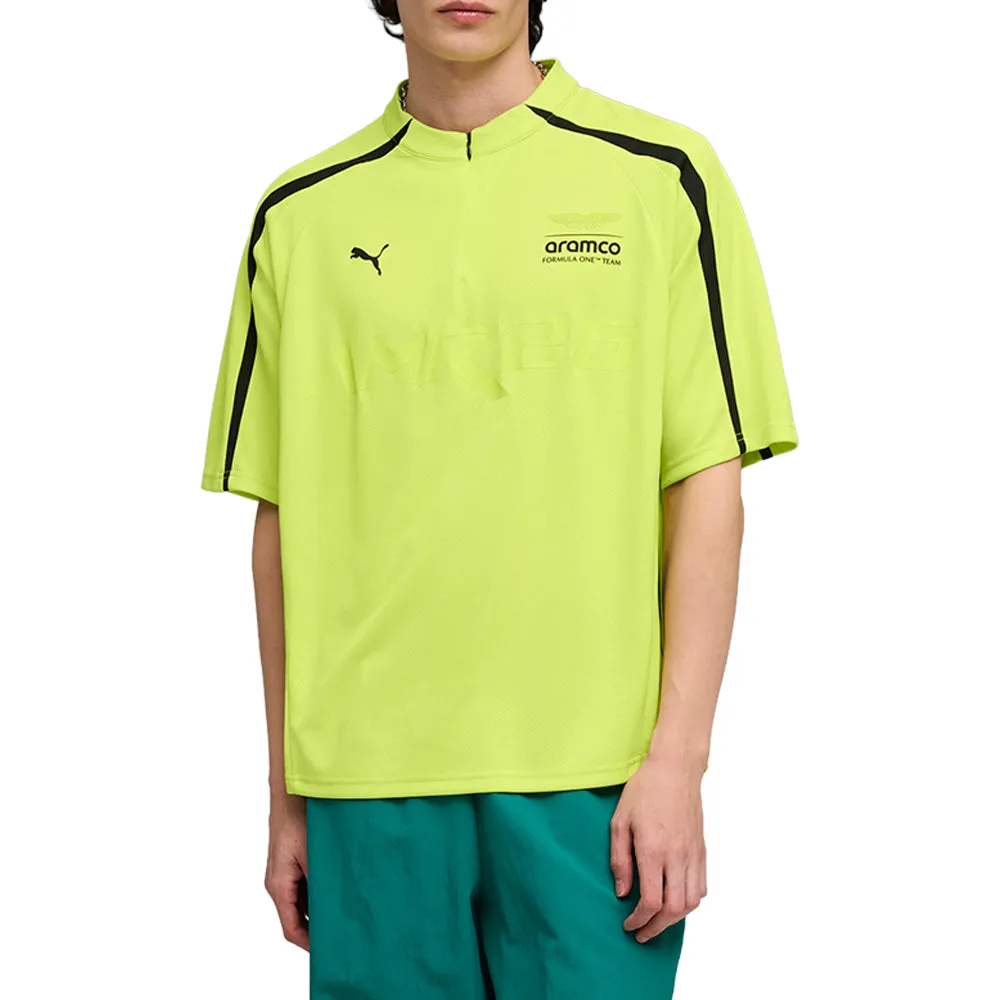 PUMA X ASTON MARTIN ARAMCO F1 Crew Neck Replica Jersey sold by Shoebacca product image thumbnail 3