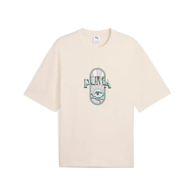 Fest Boxy Graphic Crew Neck Short Sleeve T-Shirt made by Puma