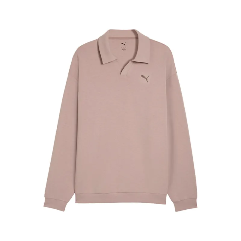 Cloudspun Long Sleeve Training Polo Shirt made by Puma