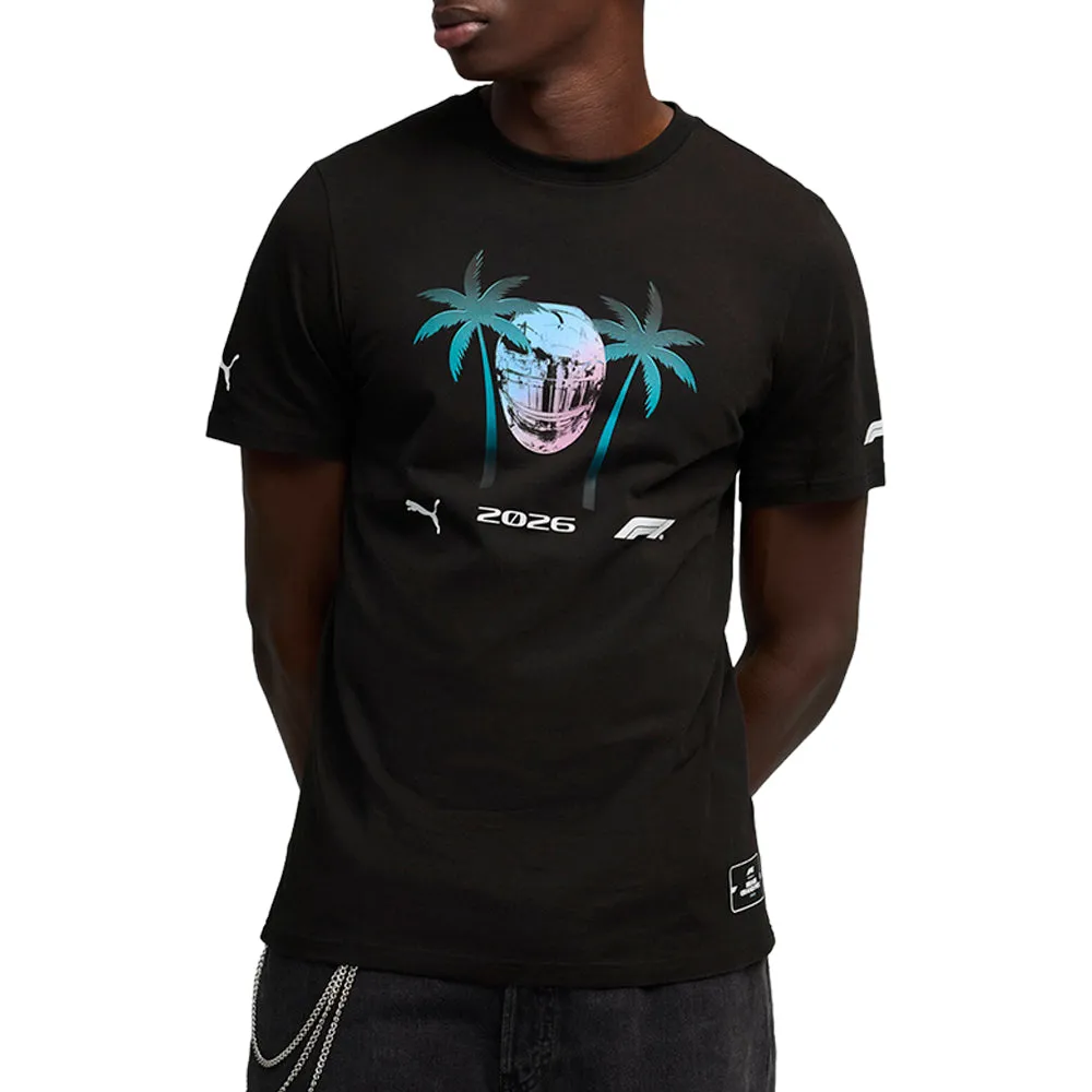 F1 Miami Graphic Crew Neck Short Sleeve T-Shirt sold by Shoebacca product image thumbnail 3