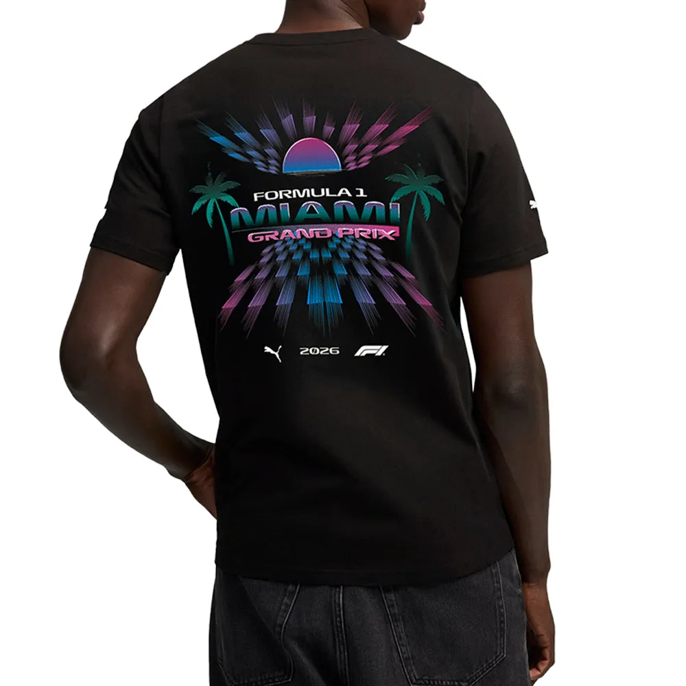 F1 Miami Graphic Crew Neck Short Sleeve T-Shirt sold by Shoebacca product image thumbnail 4