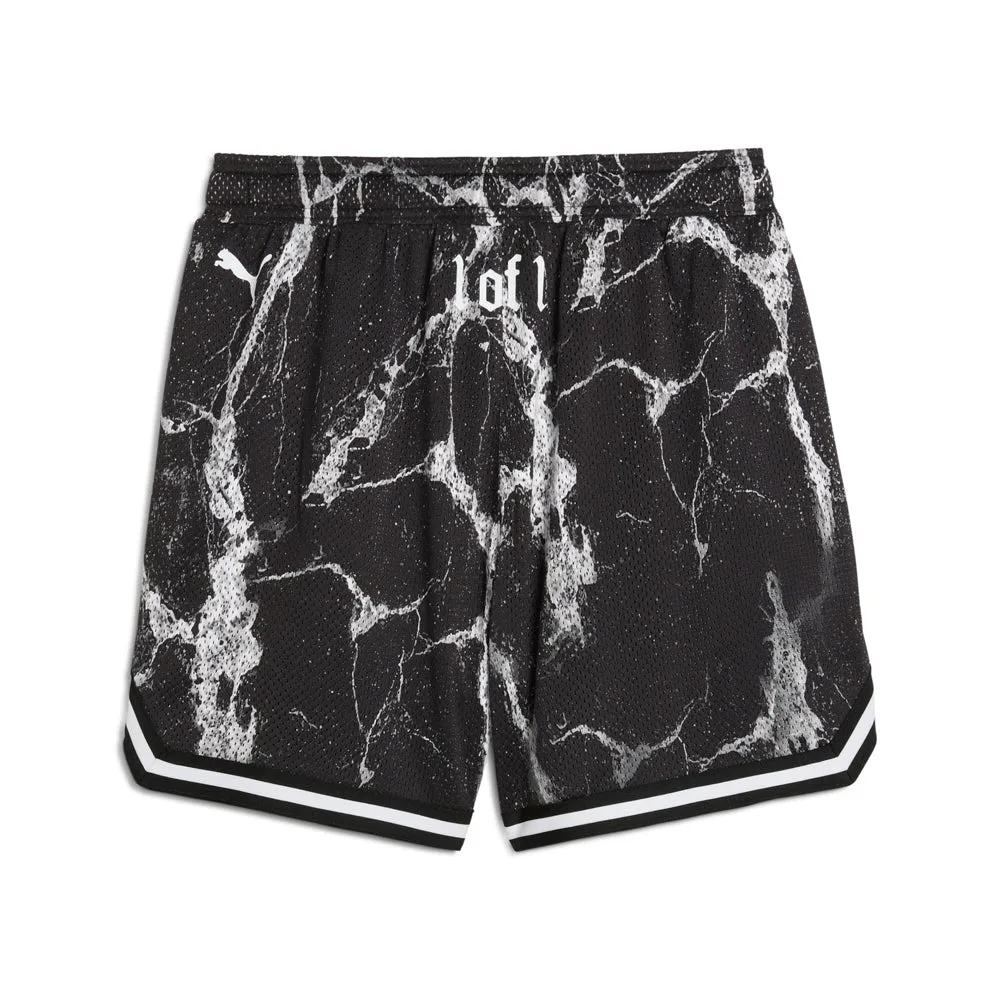 PUMA HOOPS X LAFRANCE X Written In Chrome Shorts sold by Shoebacca product image thumbnail 2