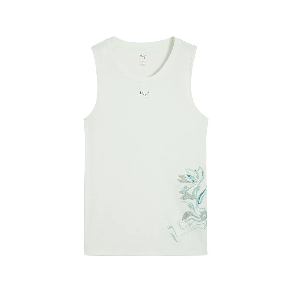 Green Terrains Crew Neck Athletic Tank Top sold by Shoebacca