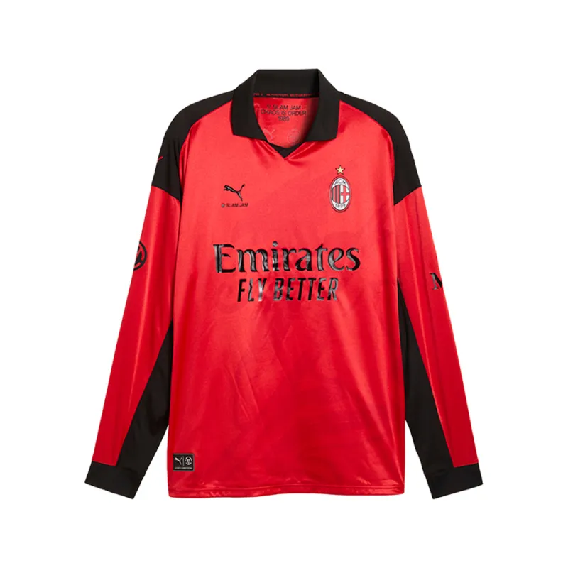 AC MILAN X SLAM JAM Limited Edition Long Sleeve Jersey made by Puma