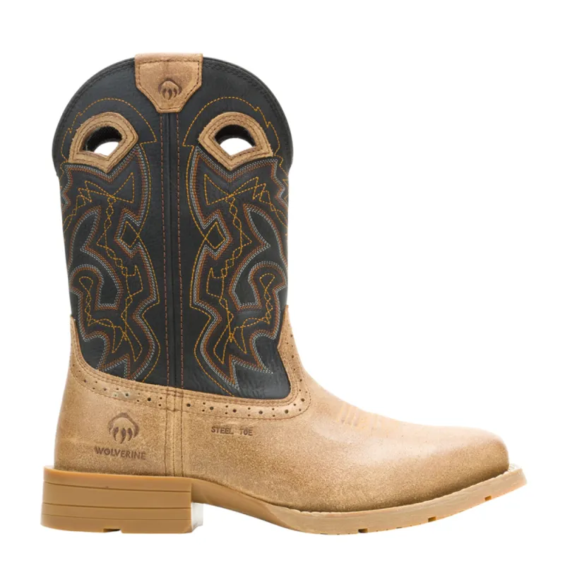 Wheatland HyperRest 10 Inch Waterproof Steel Toe Work Boot made by Wolverine