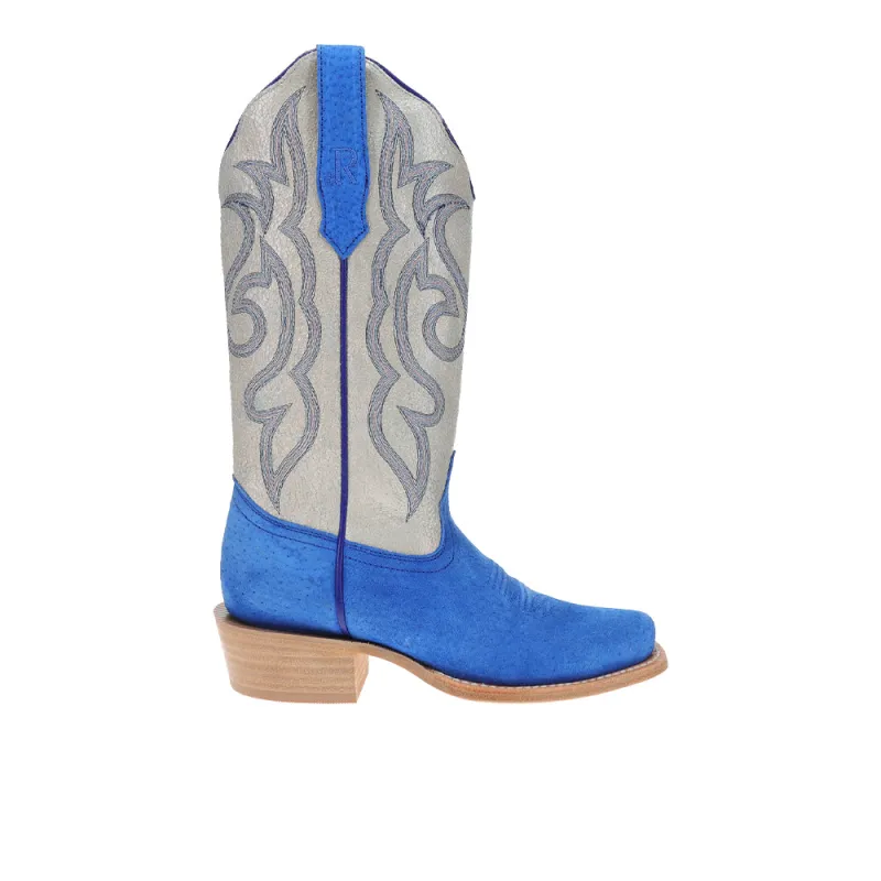 Boar Narrow Embroidered Square Toe Cowboy Boots made by Shoebacca
