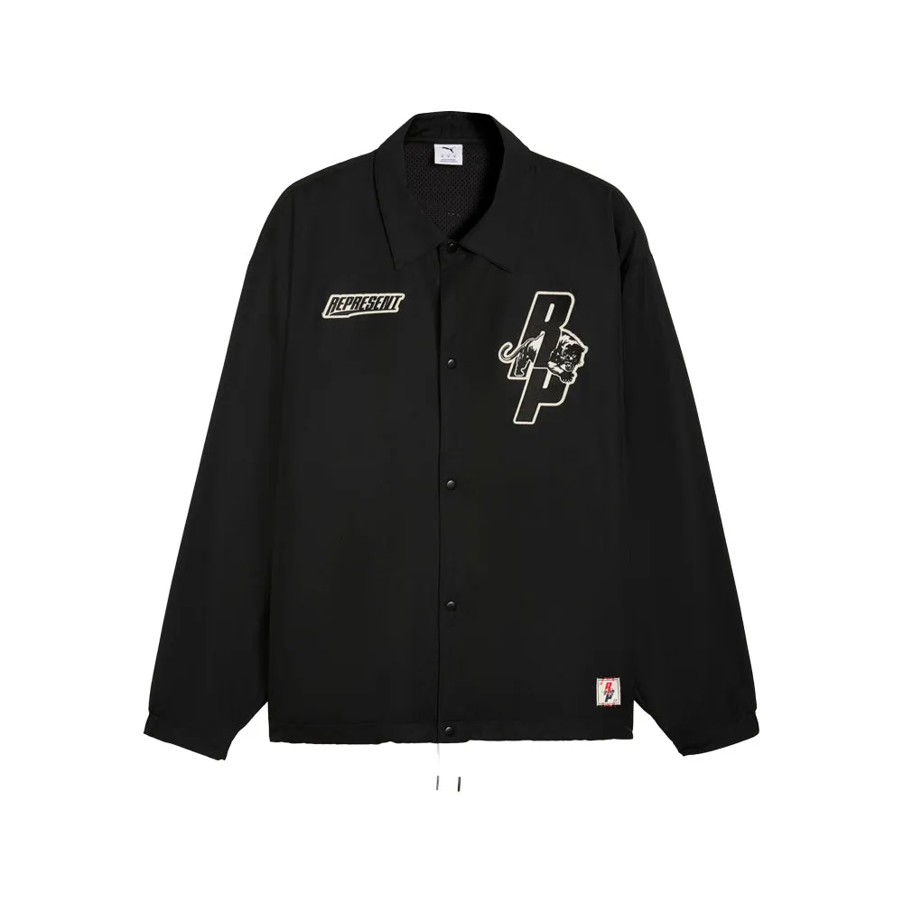 Represent Coaches Full Zip Jacket sold by Shoebacca