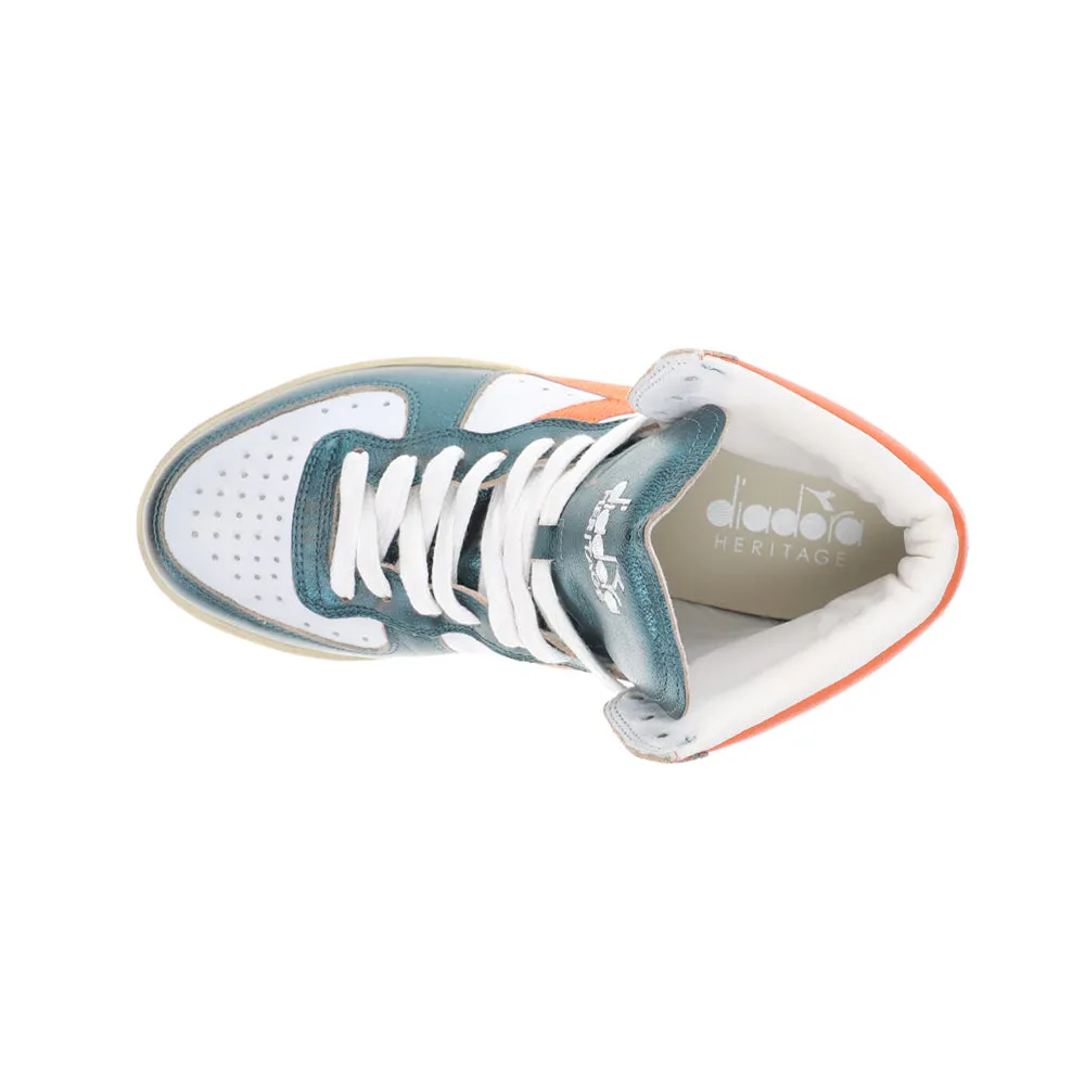 Mi Basket Metal Mix Used High Top Sneakers sold by Shoebacca product image thumbnail 4