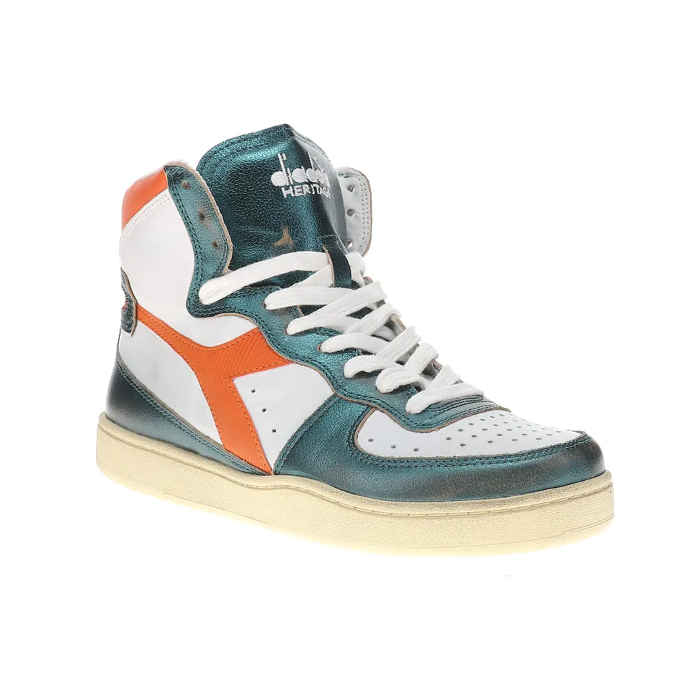 Mi Basket Metal Mix Used High Top Sneakers sold by Shoebacca product image thumbnail 2