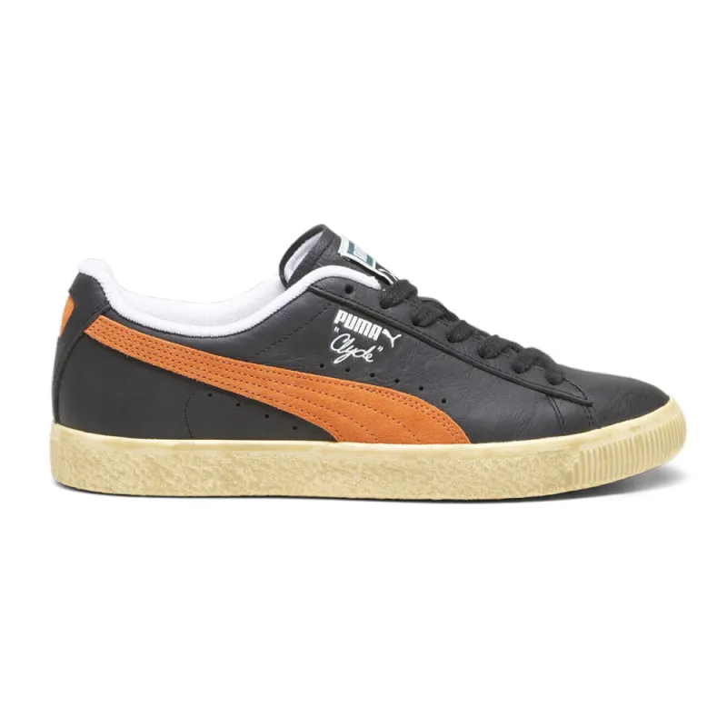 Clyde Vintage Lace Up Sneakers made by Puma
