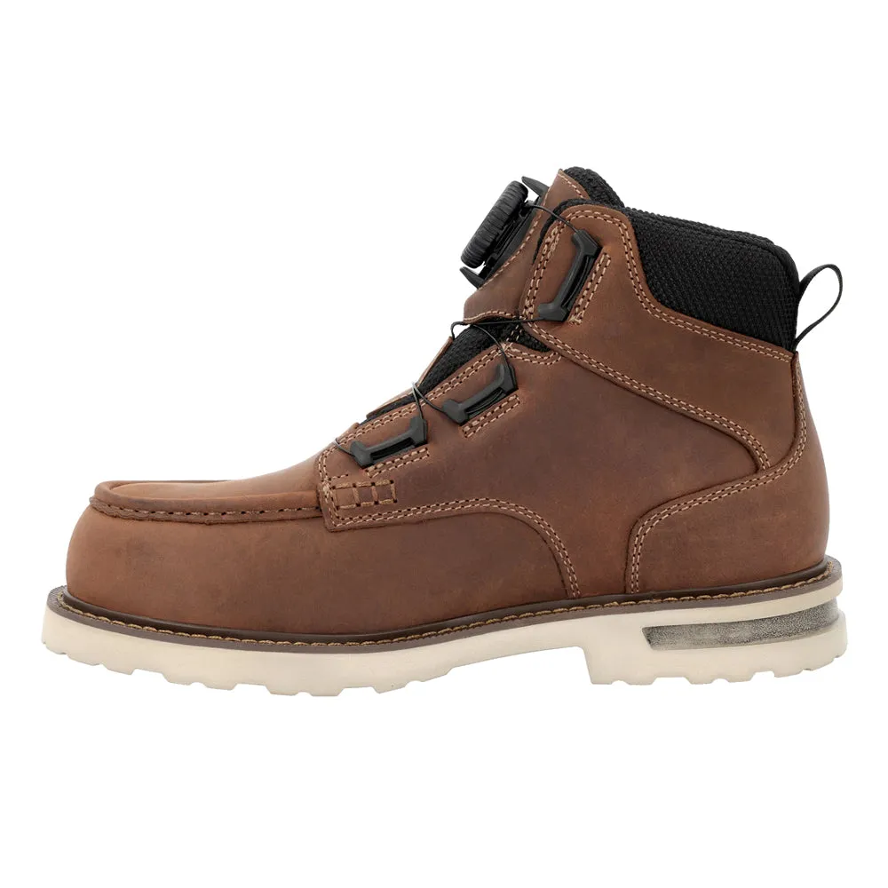 Grindstone XTR 6 Inch BOA Slip Resistant Moc Toe Work Boots sold by Shoebacca product image thumbnail 3