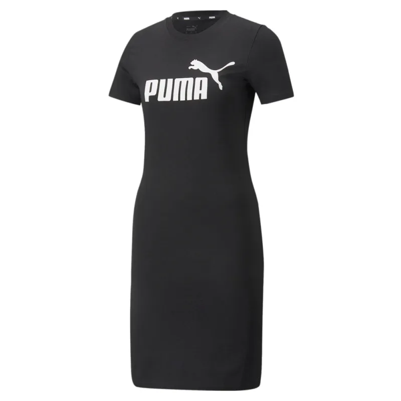 Essentials Slim Crew Neck Short Sleeve T-Shirt Dress made by Puma