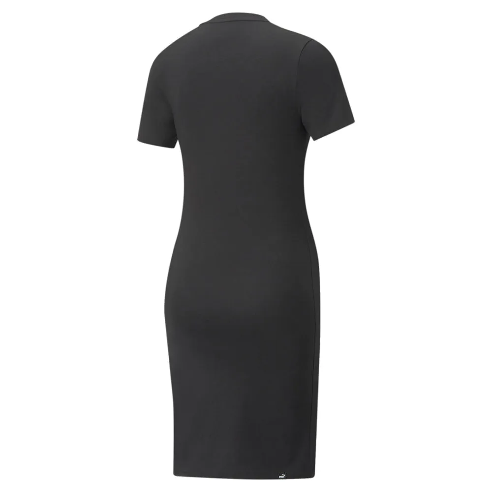 Essentials Slim Crew Neck Short Sleeve T-Shirt Dress sold by Shoebacca product image thumbnail 2