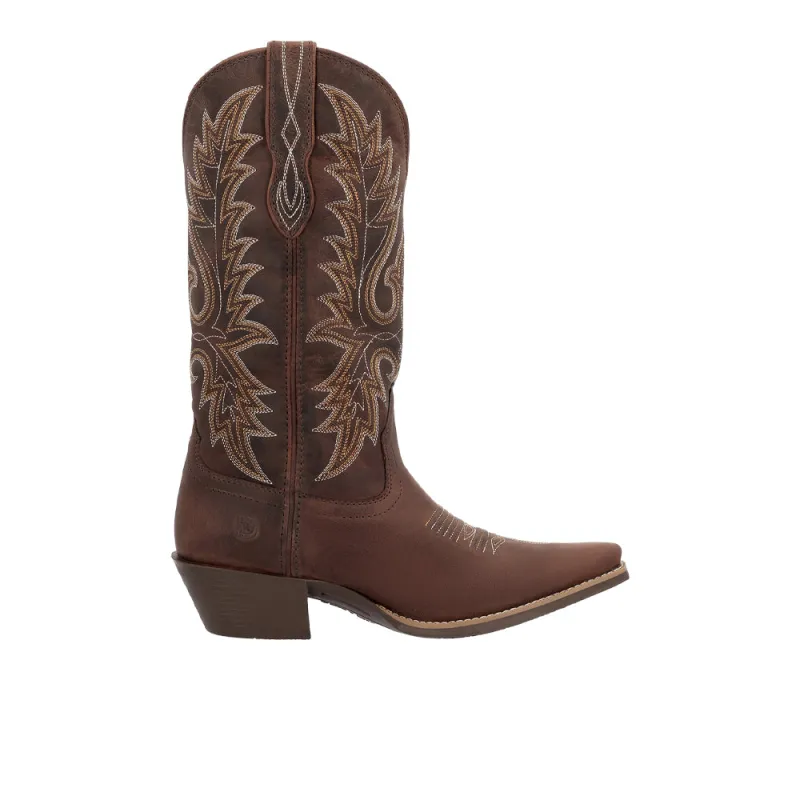 Shyloh Embroidered Snip Toe Pull On Cowboy Boots made by Durango