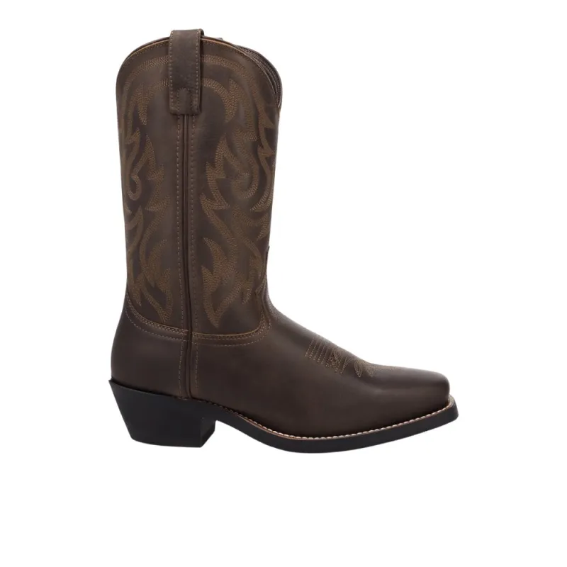 Outlaw Forge Square Toe Pull On Cowboy Boots made by Laredo