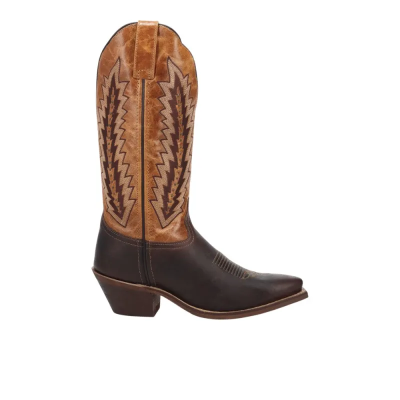 Sundra Snip Toe Pull On Cowboy Boots made by Laredo