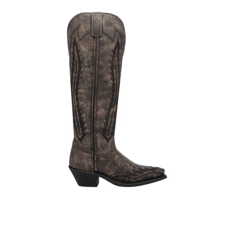 Roxelle Calf Wide Snip Toe Cowboy Boots made by Laredo