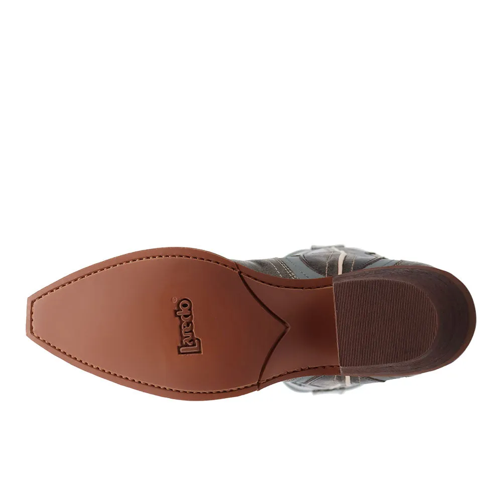 Honky-Tonk Halo Snip Toe Pull On Cowboy Boots sold by Shoebacca product image thumbnail 5