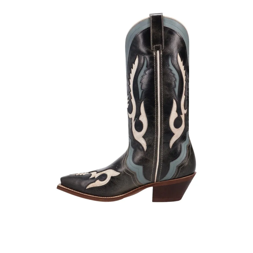 Honky-Tonk Halo Snip Toe Pull On Cowboy Boots sold by Shoebacca product image thumbnail 3