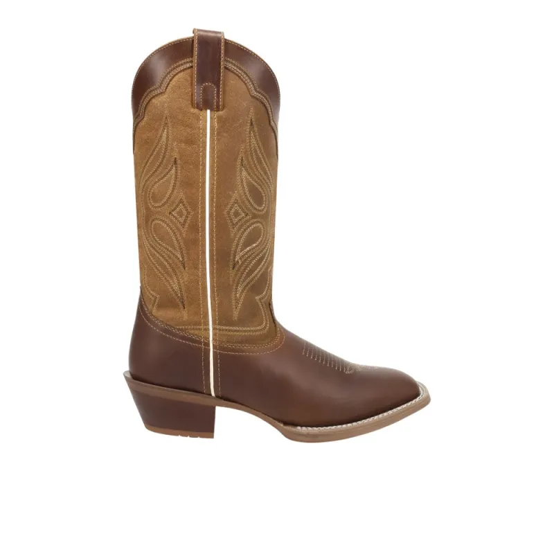Iron Belle Square Toe Pull On Cowboy Boots made by Laredo