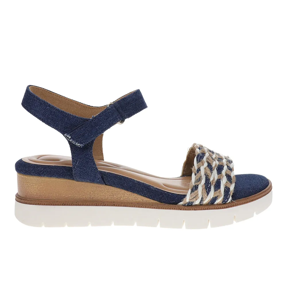 Edythe Platform Wedge Sandals sold by Shoebacca