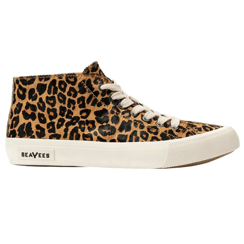 California Special Mulholland Leopard High Top Sneakers made by SeaVees