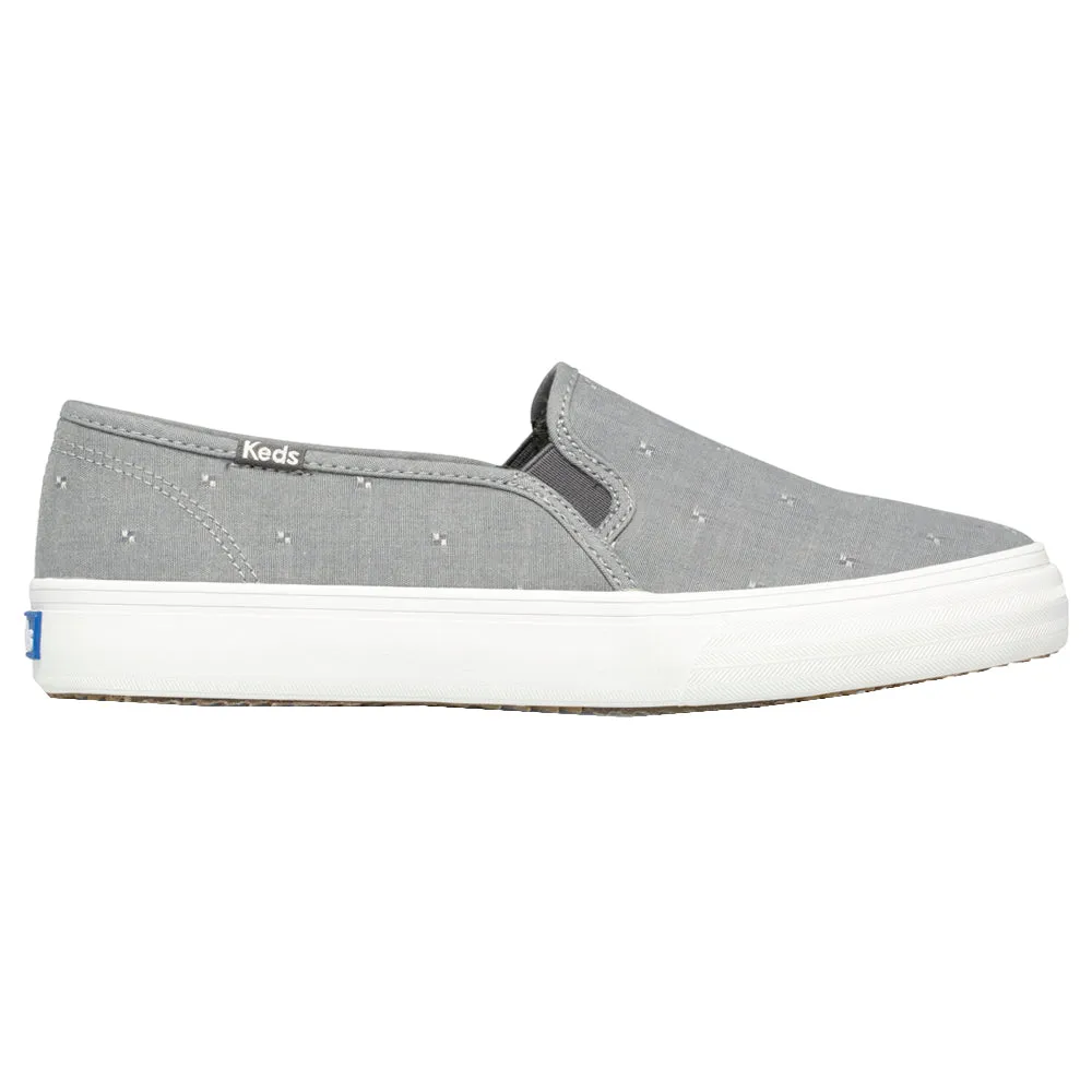 Double Decker Dobby Jacquard Slip On Sneakers sold by Shoebacca