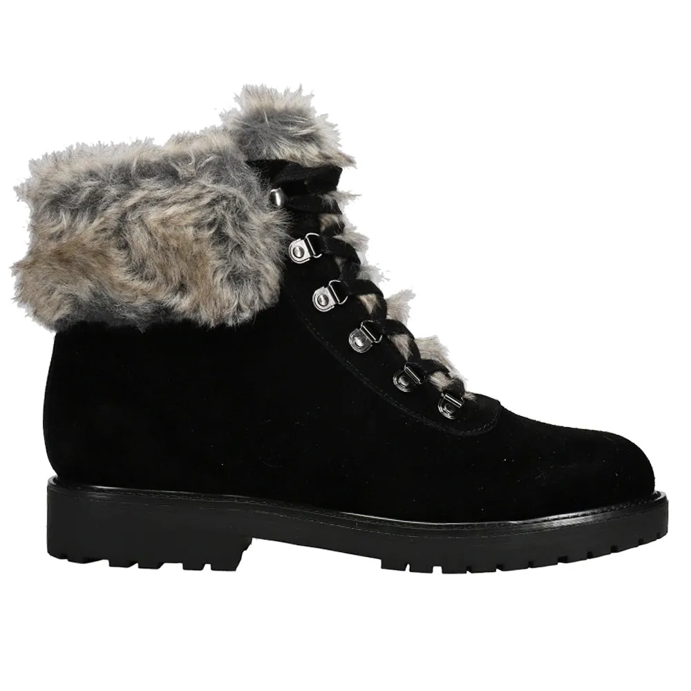 Luanna x Martha Stewart Round Toe Lace Up Boots sold by Shoebacca