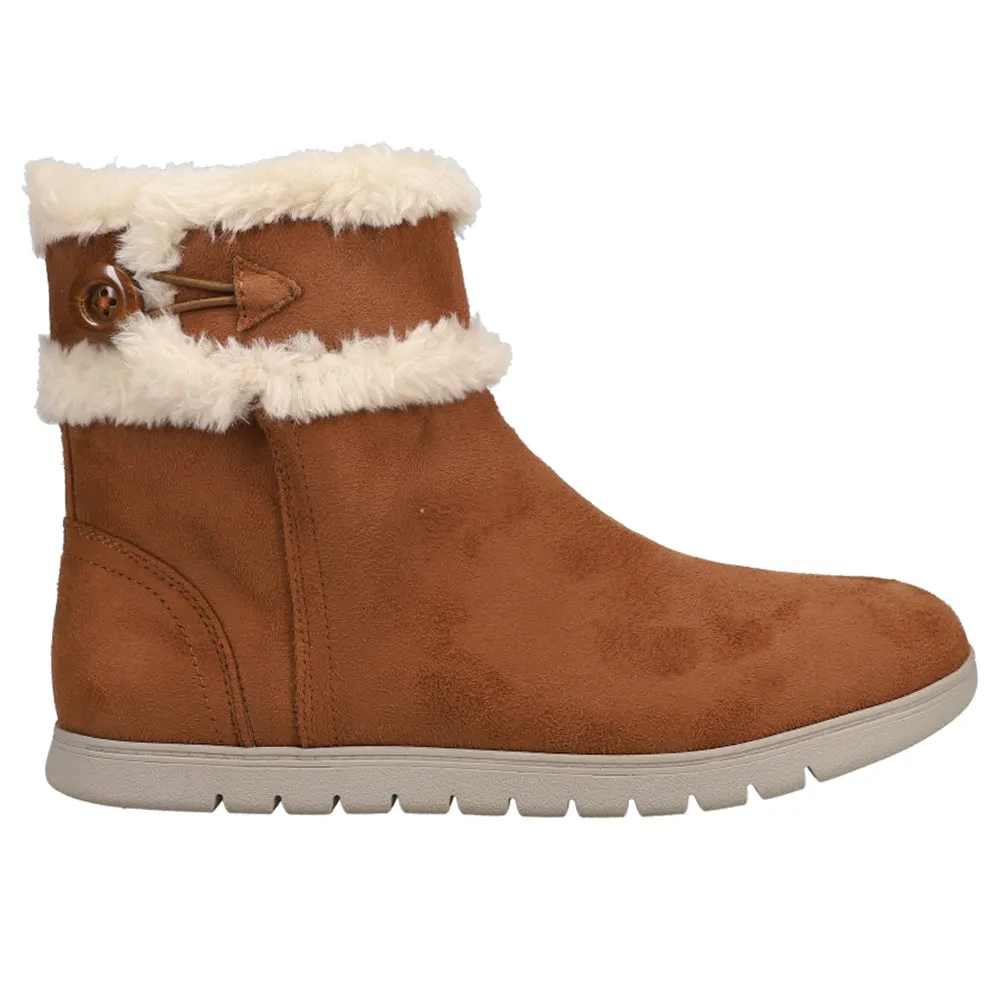 Snowy Slipper Round Toe Snow Boots sold by Shoebacca