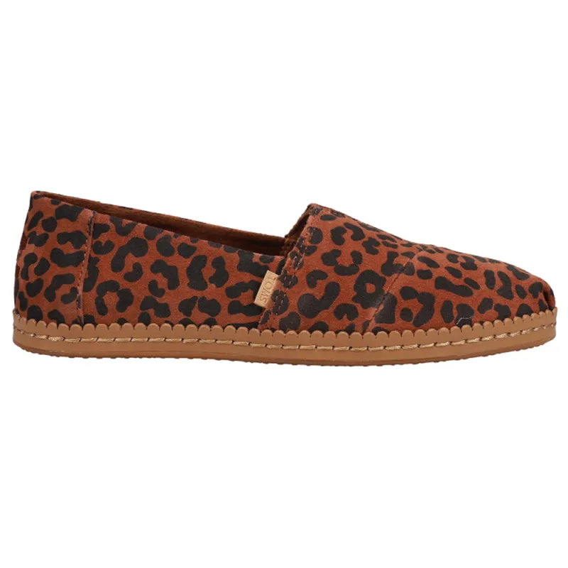 Alpargata Leather Wrapped Slip On Flats made by Toms