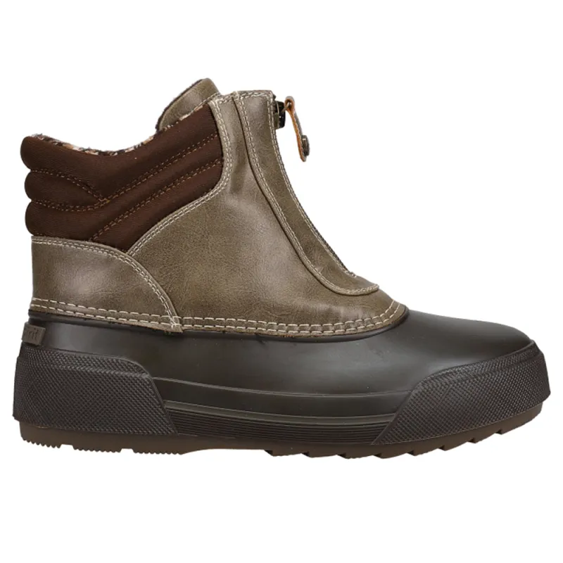 Imsledin x Martha Stewart Round Toe Zippered Snow Booties made by Shoebacca