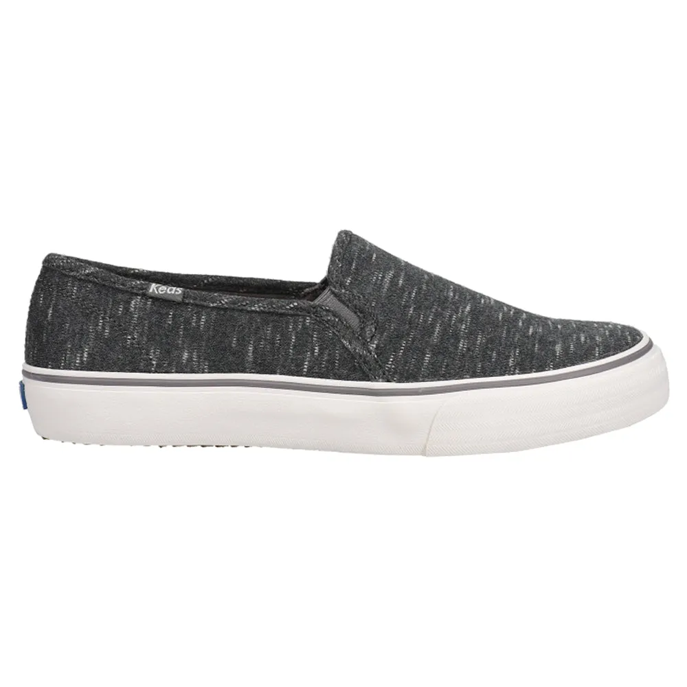 Double Decker Speckle Slip On Sneakers sold by Shoebacca