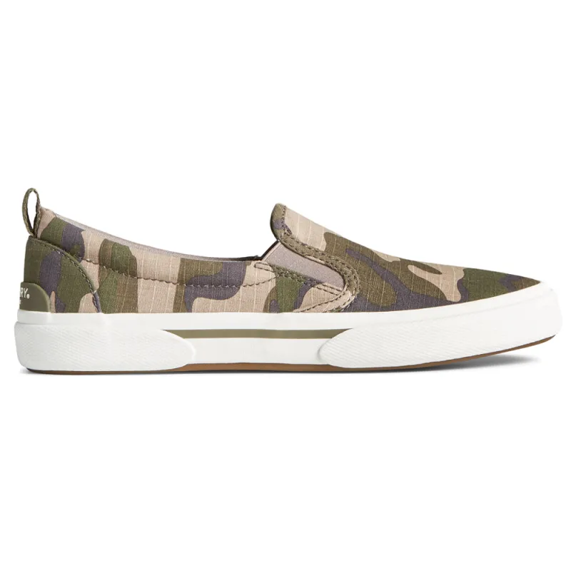 Pier Wave Camouflage Slip On Sneaker made by Sperry