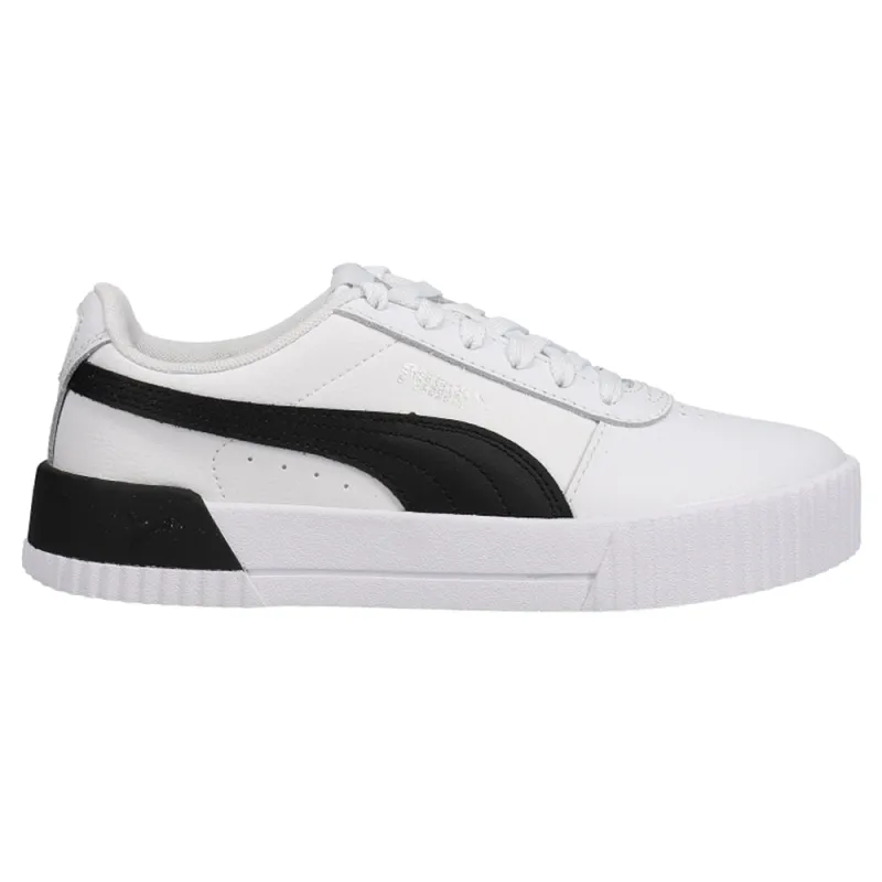 Carina Leather Platform Sneakers made by Puma