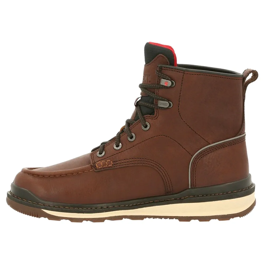 Rams Horn Unlined Work Wedge Boots sold by Shoebacca product image thumbnail 3