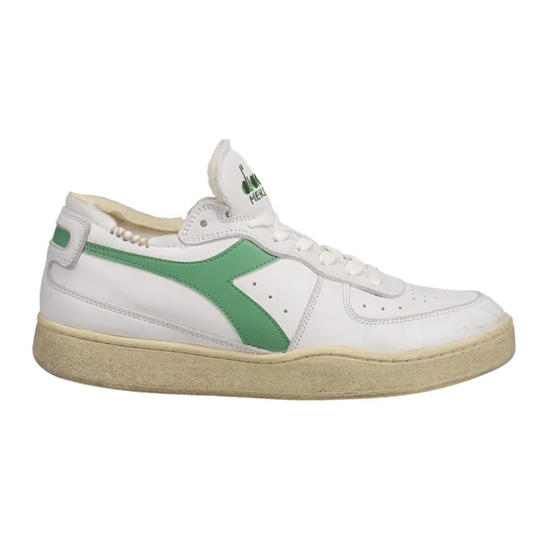 Mi Basket Row Cut Performance Lace Up Sneakers made by Diadora