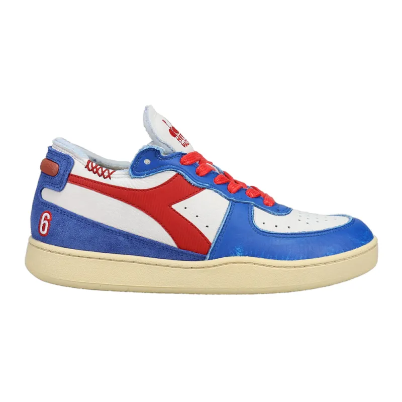 Mi Basket Row Cut Philly 6 Lace Up Sneakers made by Diadora