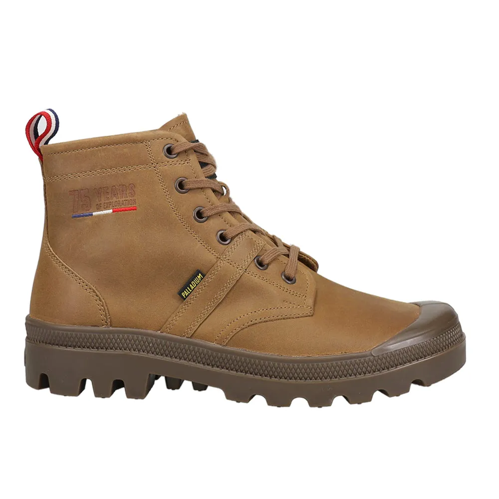 Pallabrousse 75th Anniversary Leather Lace Up Boots sold by Shoebacca