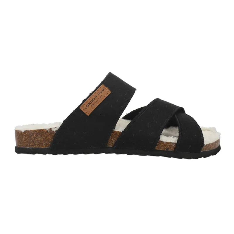 LFM Joe Footbed Slide Sandals made by London Fog