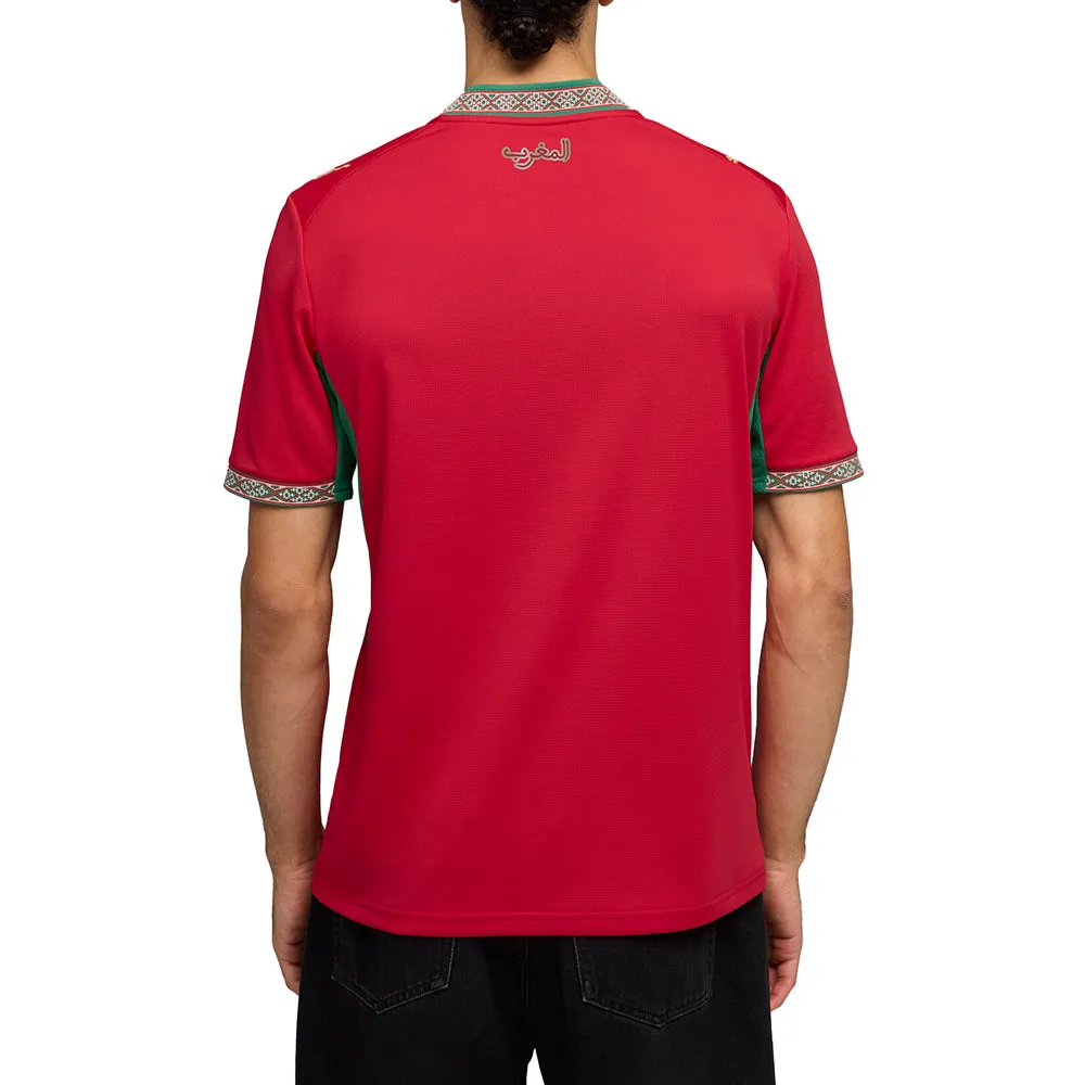 Morocco Home Henley Neck Short Sleeve Replica Jersey sold by Shoebacca product image thumbnail 4