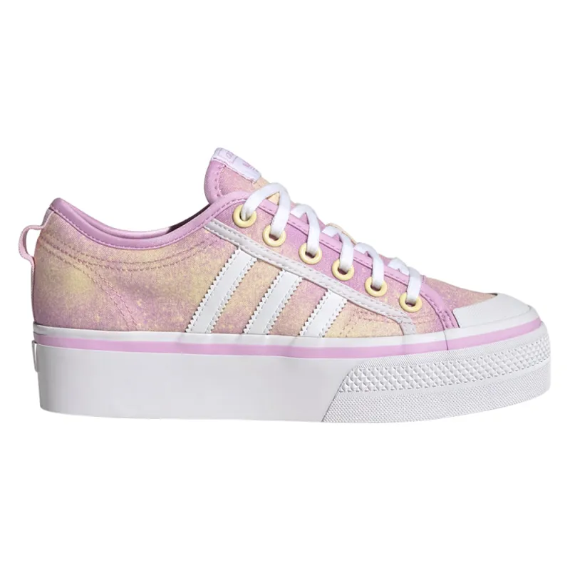 Nizza Platform Lace Up Sneakers made by Adidas