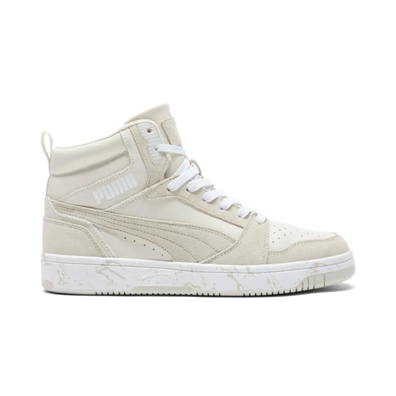 Rebound V6 Marble High Top Sneakers made by Puma
